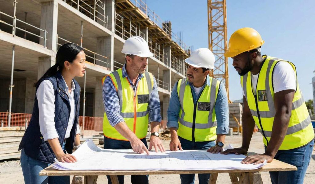 mano de obra construcción