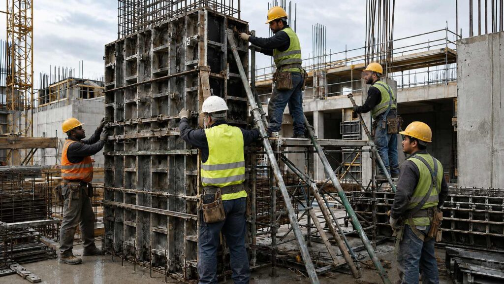 trabajo para encofradores empleo